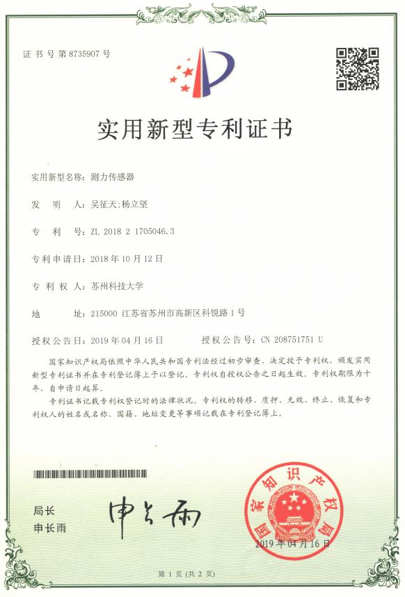 测力传感器2（专利）